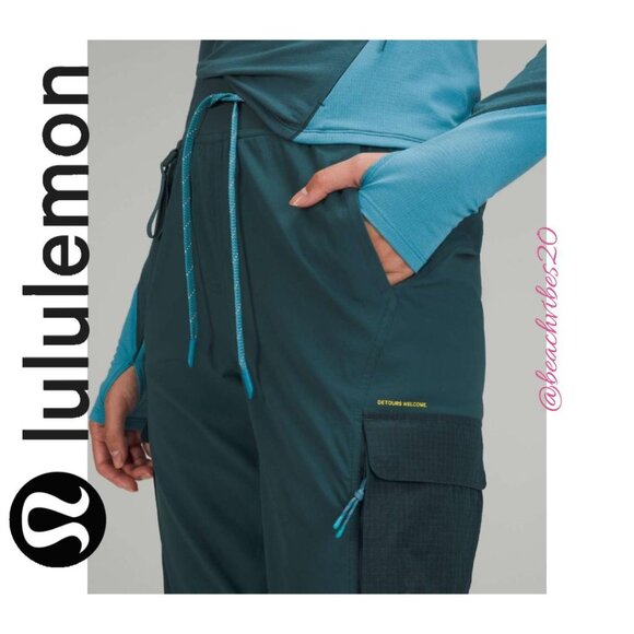 LULULEMON ATHLETICA Cargo High-Rise Lined Hiking Pant *Lined 2 NWT LL-240 - Picture 4 of 6